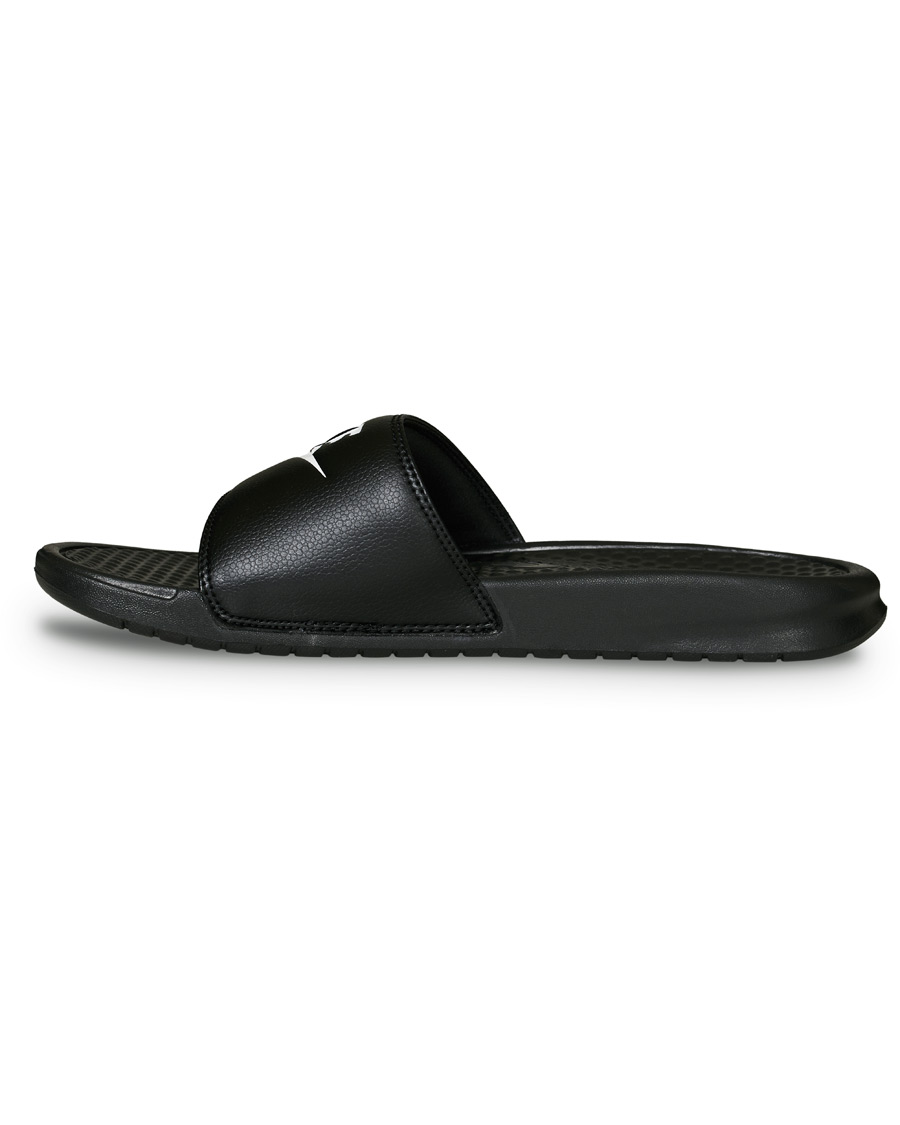 Herre | Nike Benassi JDI Slides Black/White | Nike | Benassi JDI Slides Black/White