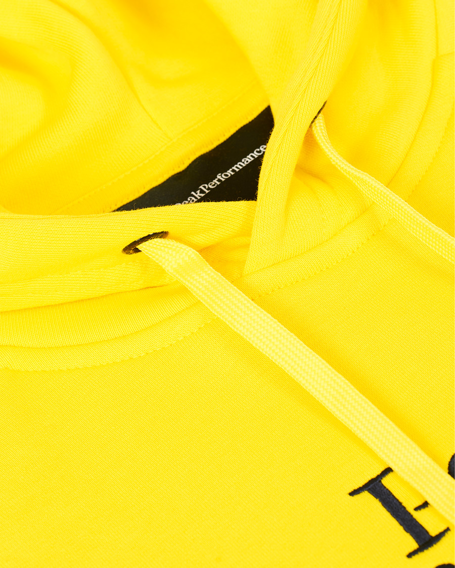 Herre | Trøjer | Peak Performance | Original Logo Hoodie Yellow