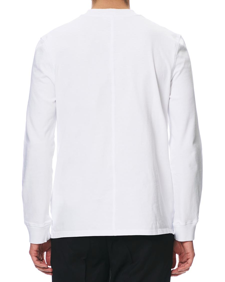Herre | T-Shirts | Samsøe Samsøe | Samsøe & Samsøe Norsbro Long Sleeve Tee White