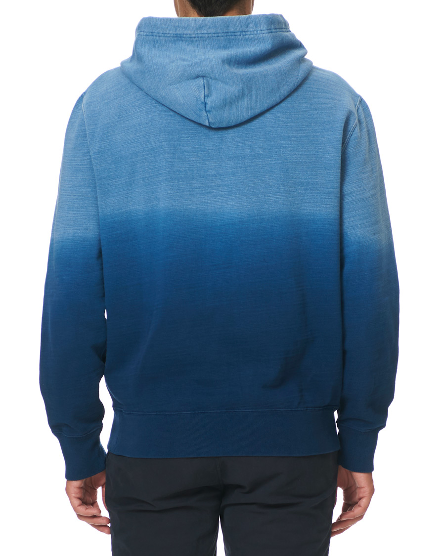Herre | Trøjer | Polo Ralph Lauren | Magic Fleece Dip Dyed Hoodie Indigo