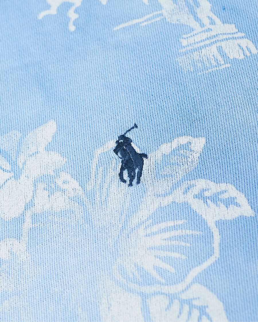 Herre | Trøjer | Polo Ralph Lauren | Printed Spa Terry Hoodie French Blue
