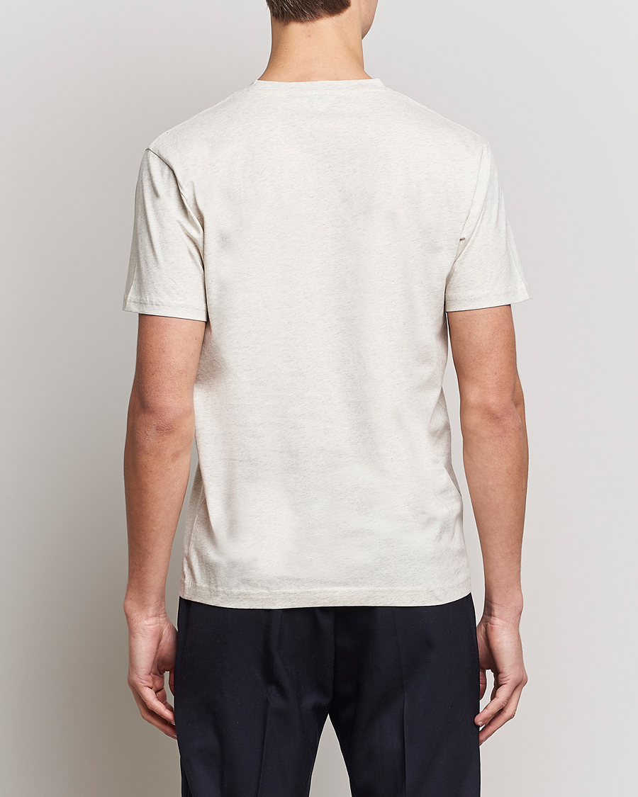 Herre | T-Shirts | Sunspel | Riviera Midweight Tee Archive White