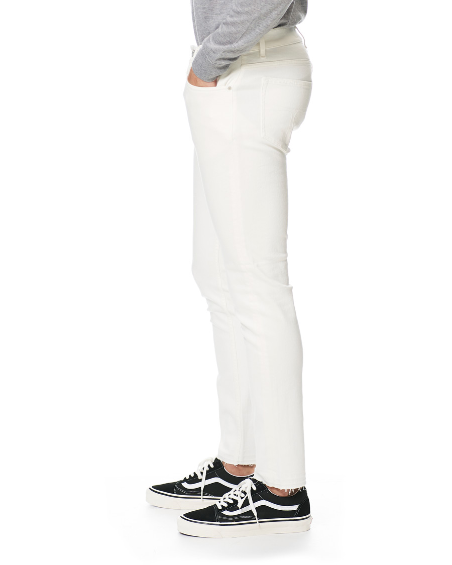 Herre | Jeans | Tiger of Sweden Jeans | Evolve Panel Organic Cotton Stretch Jeans White