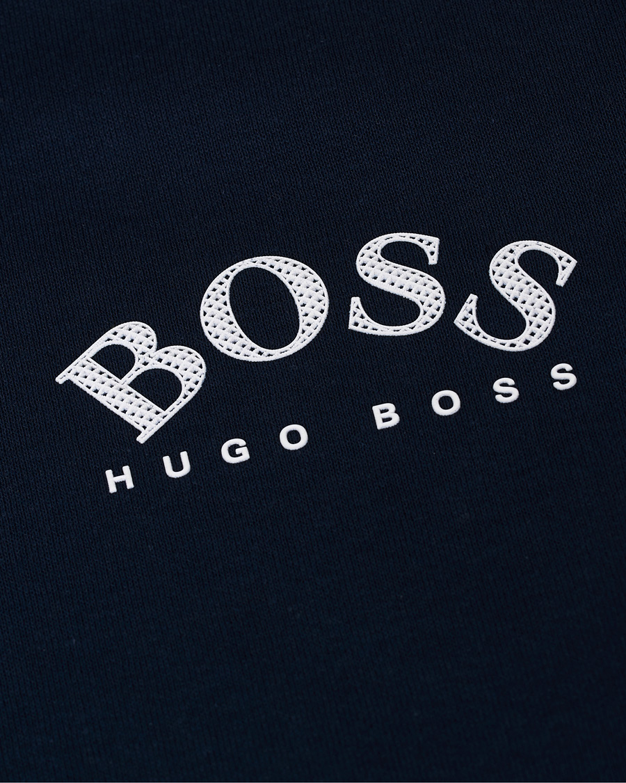 Herre | Trøjer | BOSS GREEN | BOSS Athleisure Saggy Full-Zip Hoodie Navy