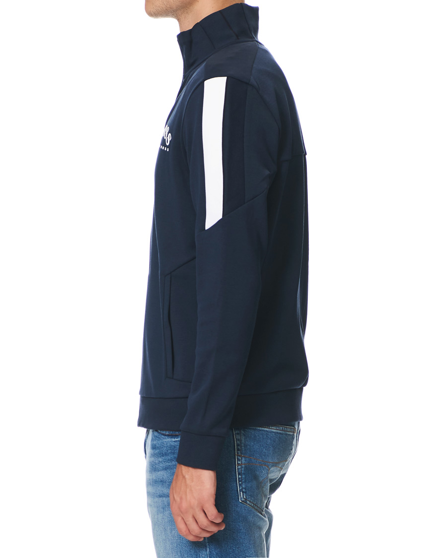 Herre | Trøjer | BOSS GREEN | BOSS Athleisure Skaz Full-Zip Sweater Navy