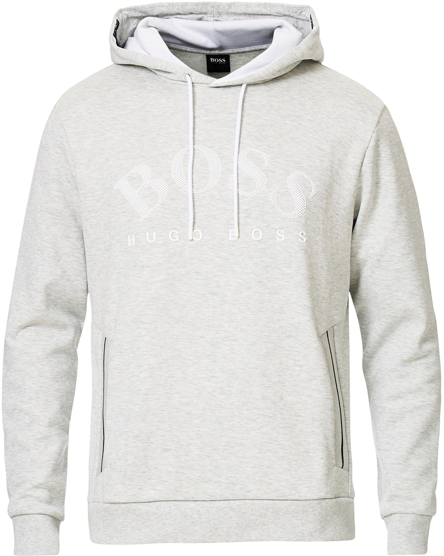 Herre | Trøjer | BOSS GREEN | BOSS Athleisure Soody Hoddie Grey