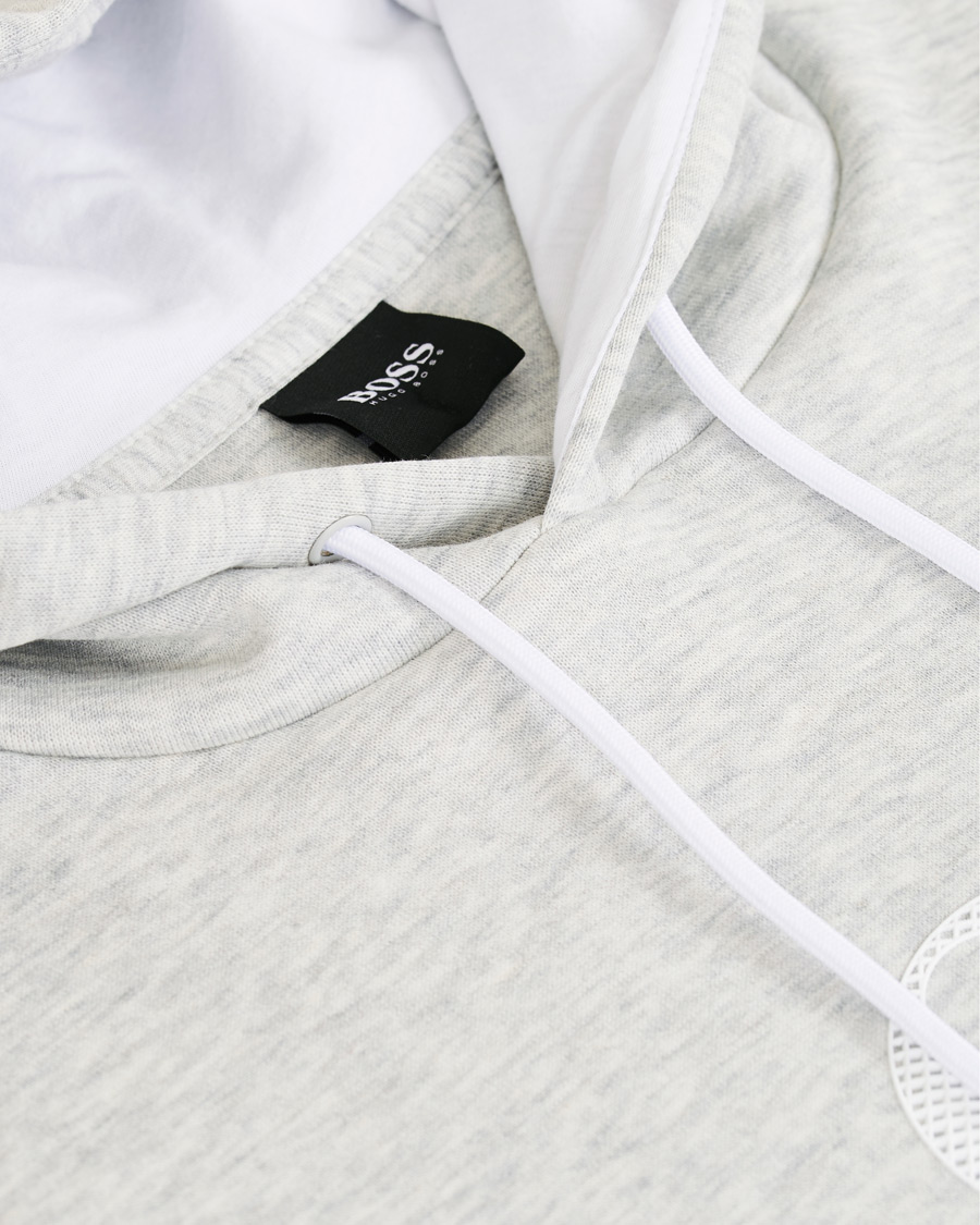 Herre | Trøjer | BOSS GREEN | BOSS Athleisure Soody Hoddie Grey