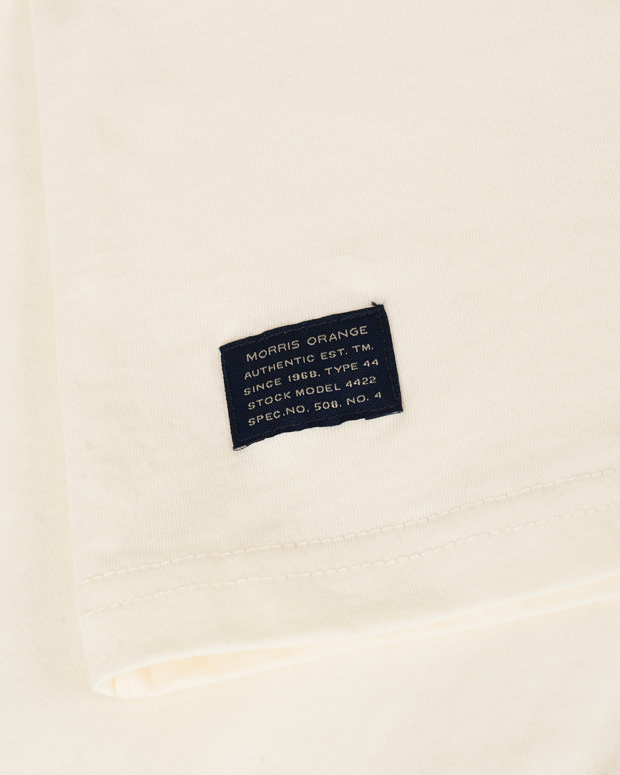 Herre | T-Shirts | Morris | Léonce Crew Neck Tee Off White