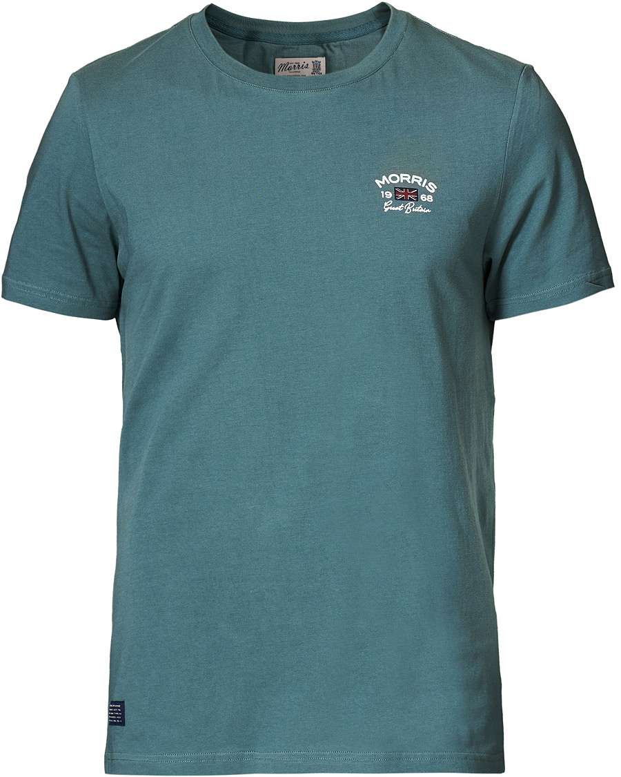 Herre | T-Shirts | Morris | Léonce Crew Neck Tee Green