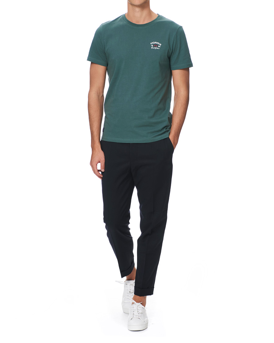 Herre | T-Shirts | Morris | Léonce Crew Neck Tee Green