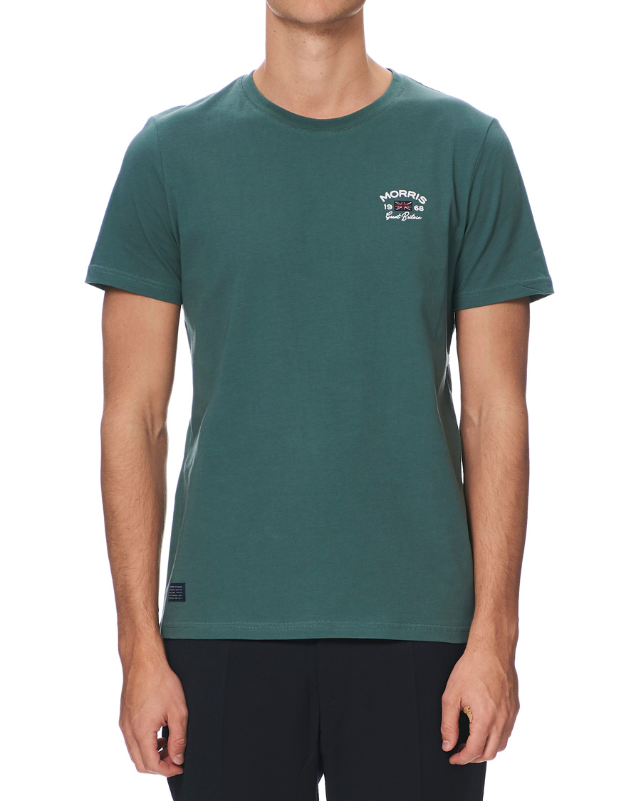 Herre | T-Shirts | Morris | Léonce Crew Neck Tee Green