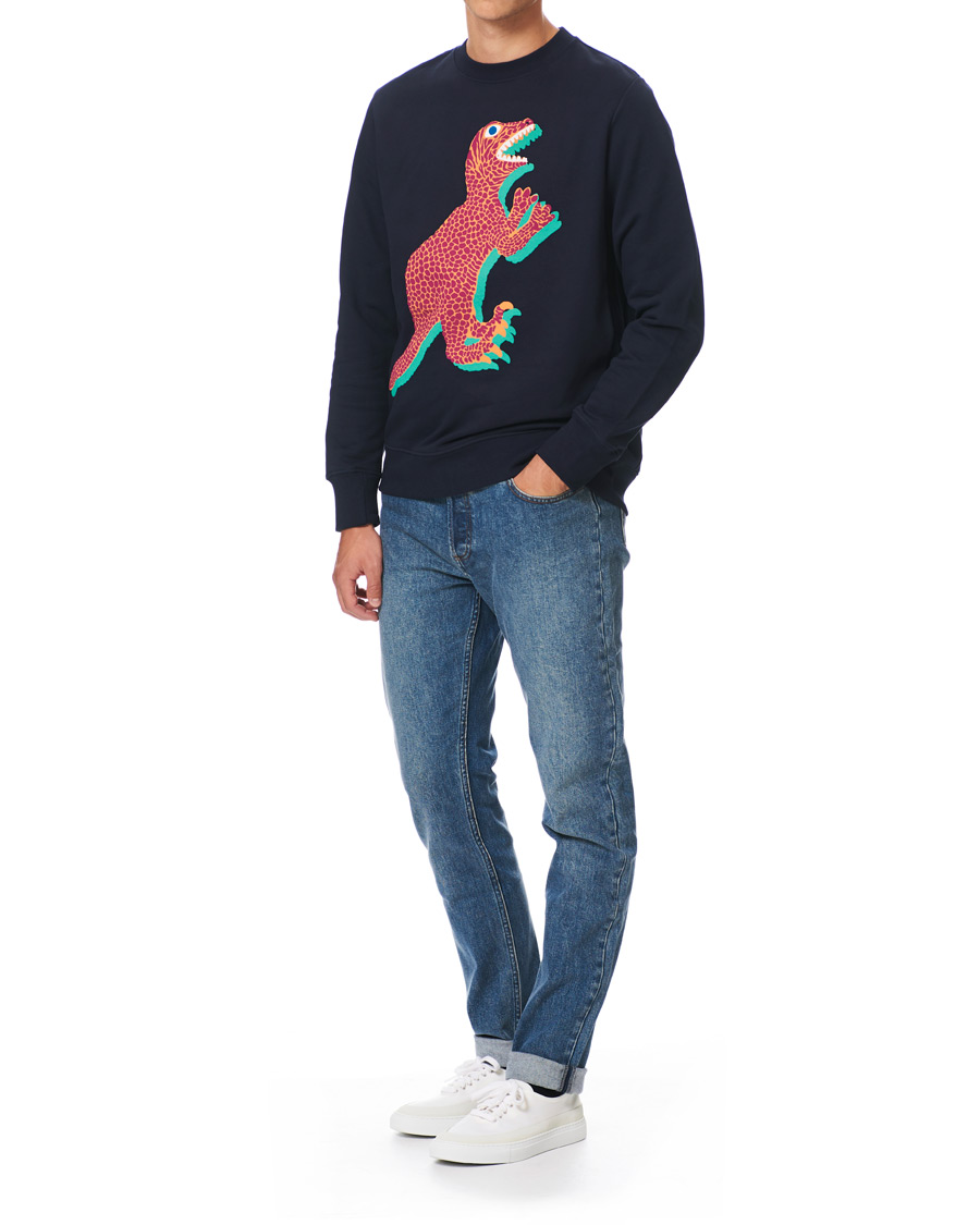 Herre | Trøjer | PS Paul Smith | Dino Sweatshirt Navy