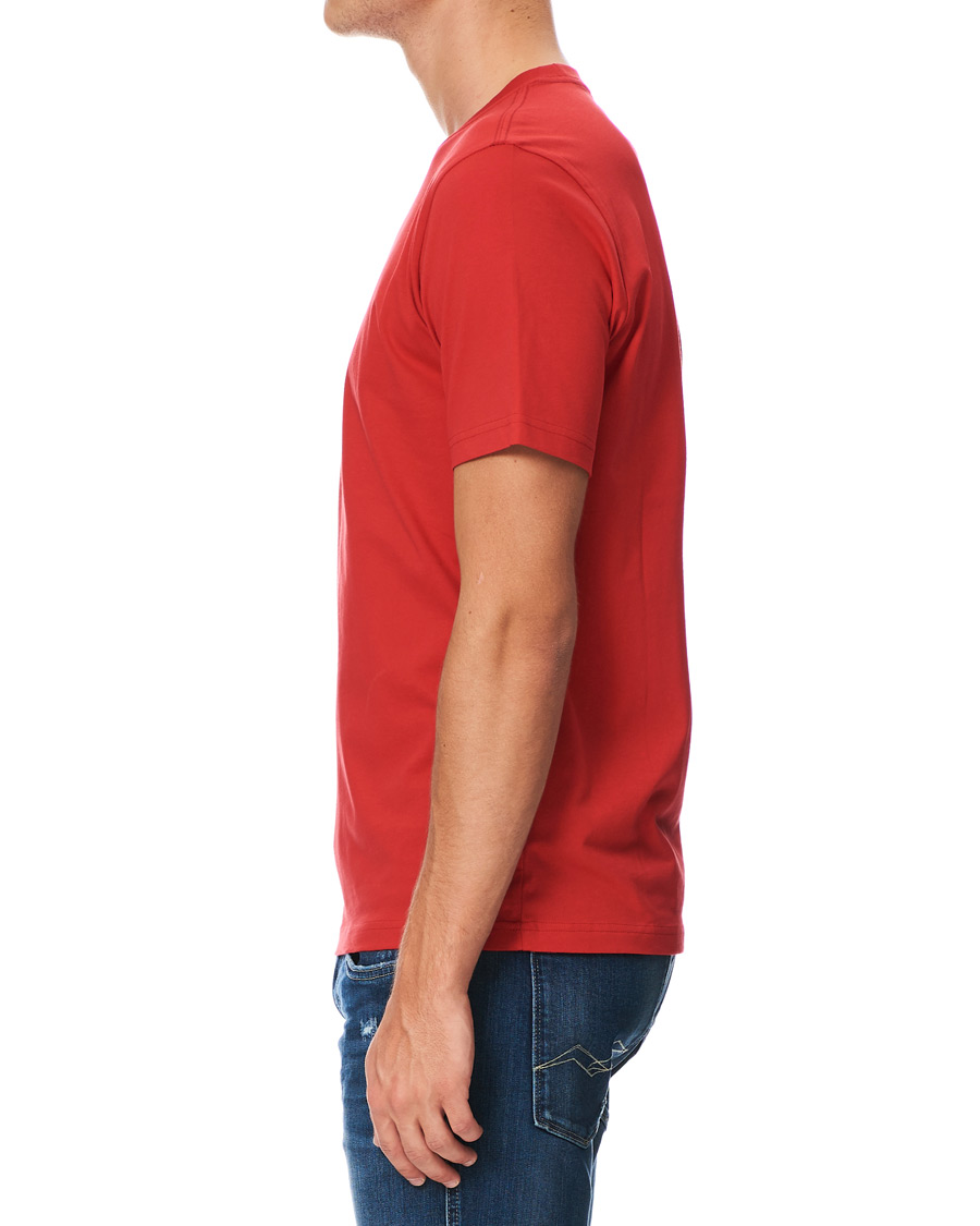 Herre | T-Shirts | PS Paul Smith | Regular Fit Monkey Halo Tee Red