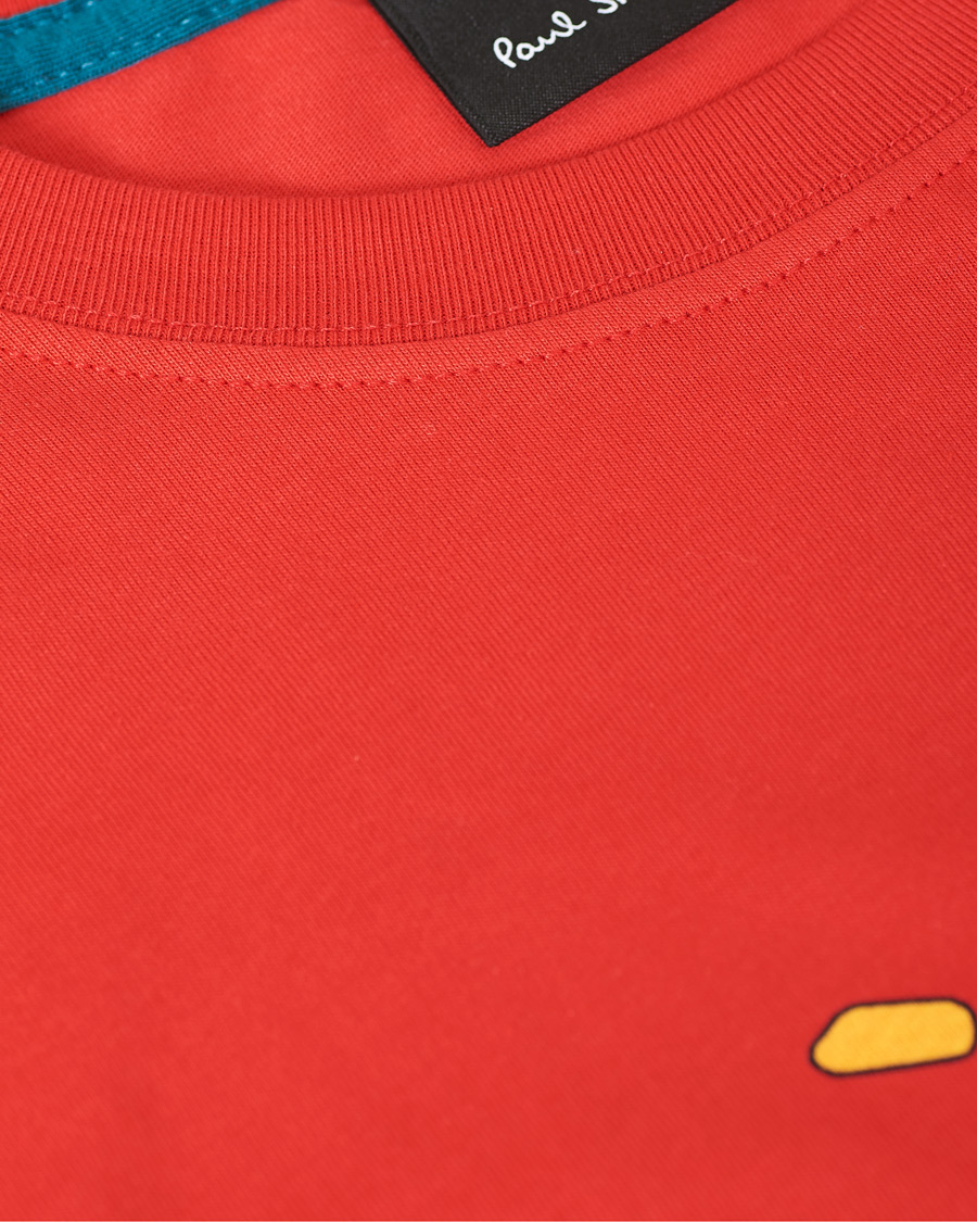 Herre | T-Shirts | PS Paul Smith | Regular Fit Monkey Halo Tee Red