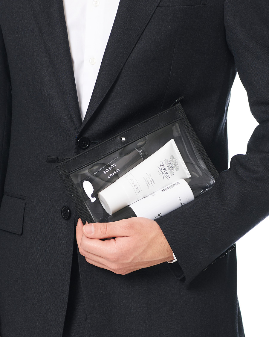 Herre | Montblanc Nightflight Liquid Flight Bag Black | Montblanc | Nightflight Liquid Flight Bag Black