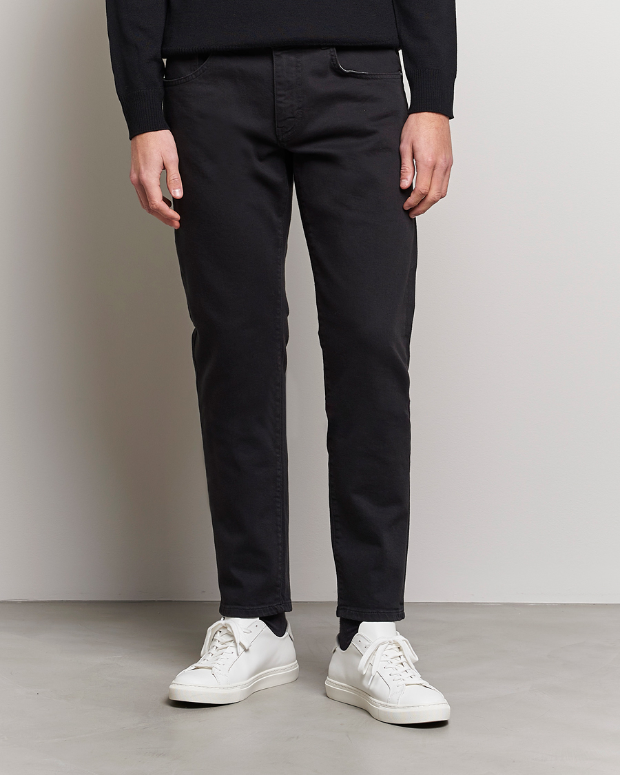 Herre | J.Lindeberg | J.Lindeberg | Jay Solid Stretch 5-Pocket Pants Black