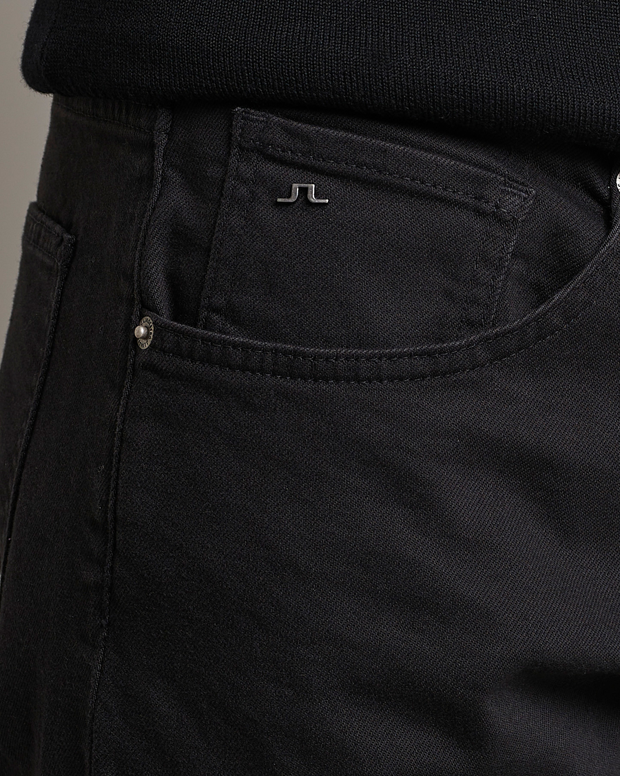 Herre | Bukser | J.Lindeberg | Jay Solid Stretch 5-Pocket Pants Black