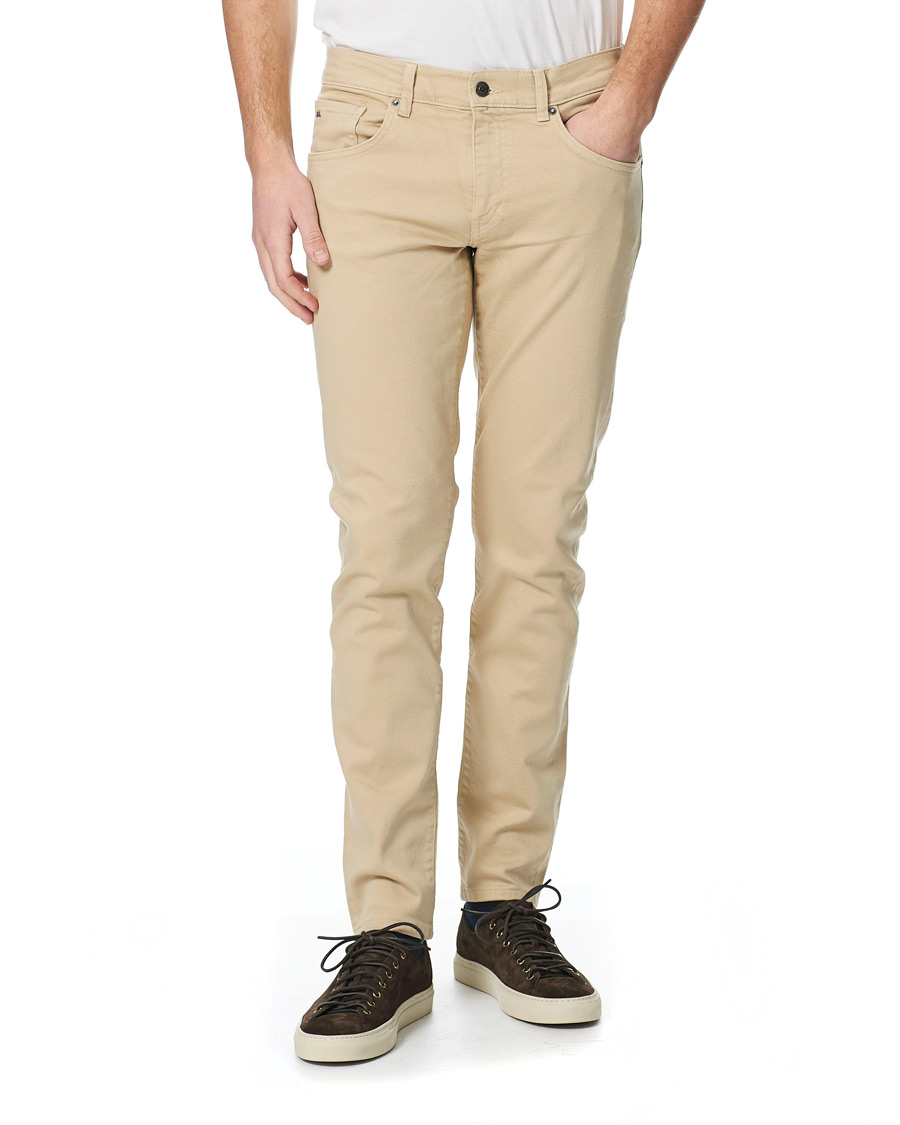 Herre | Bukser | J.Lindeberg | Jay Solid Stretch 5-Pocket Pants Oxford Tan