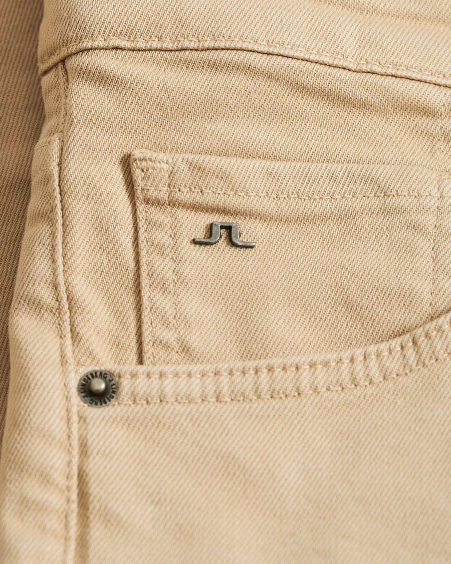 Herre | Bukser | J.Lindeberg | Jay Solid Stretch 5-Pocket Pants Oxford Tan