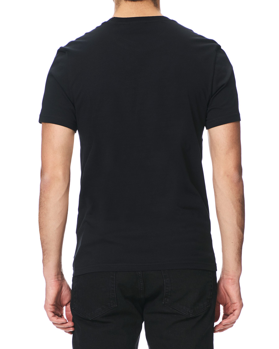 Herre | T-Shirts | J.Lindeberg | Silo Fine Cotton Crew Neck Tee Black