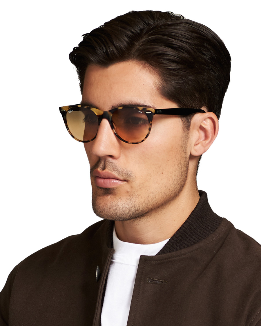 Herre | Ray-Ban 0RB2185 Wayfarer II Sunglasses Yellow Havana | Ray-Ban | 0RB2185 Wayfarer II Sunglasses Yellow Havana