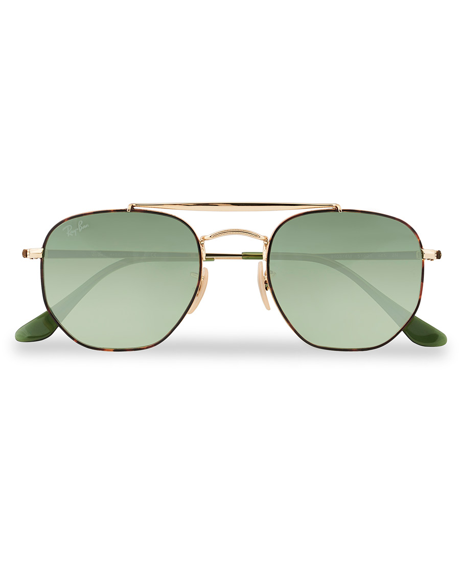 Herre | Ray-Ban 0RB3648 The Marshal Sunglasses Havana/Green Gradient | Ray-Ban | 0RB3648 The Marshal Sunglasses Havana/Green Gradient