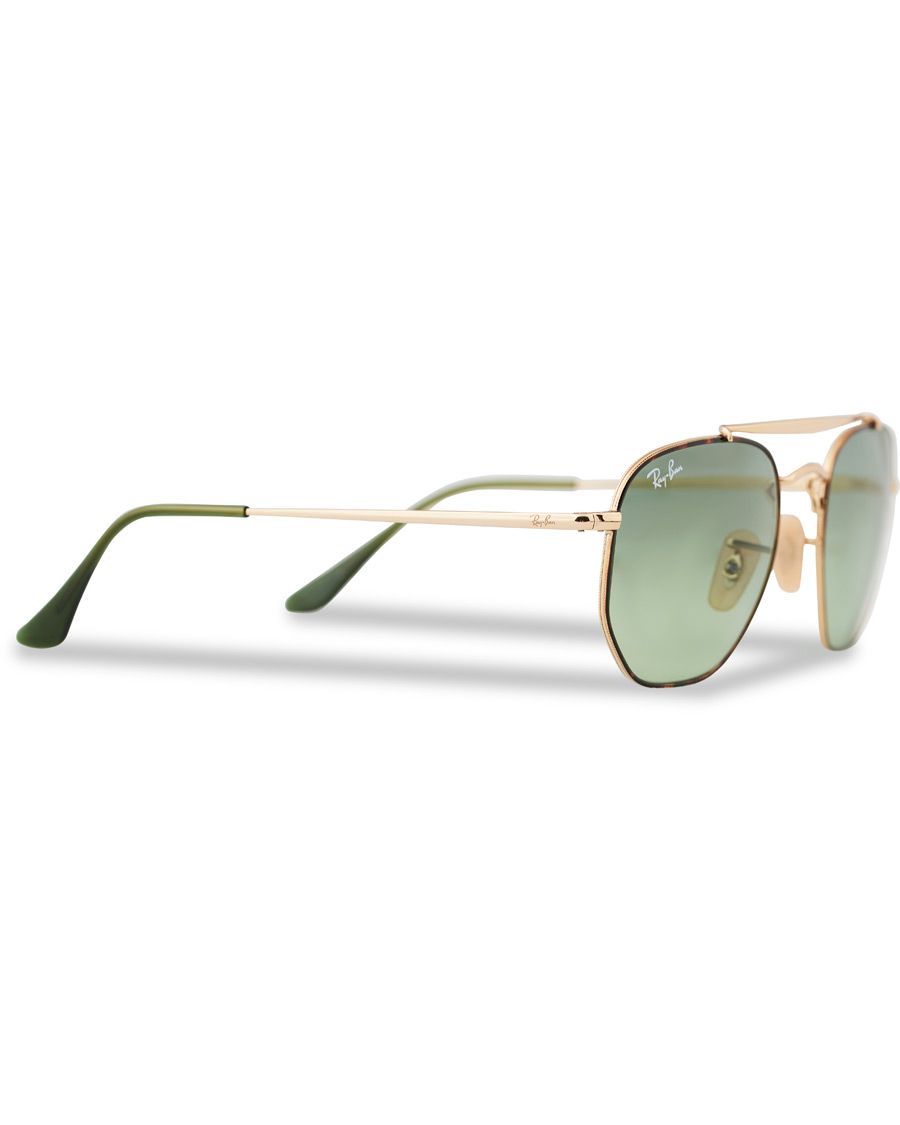 Herre | Ray-Ban 0RB3648 The Marshal Sunglasses Havana/Green Gradient | Ray-Ban | 0RB3648 The Marshal Sunglasses Havana/Green Gradient