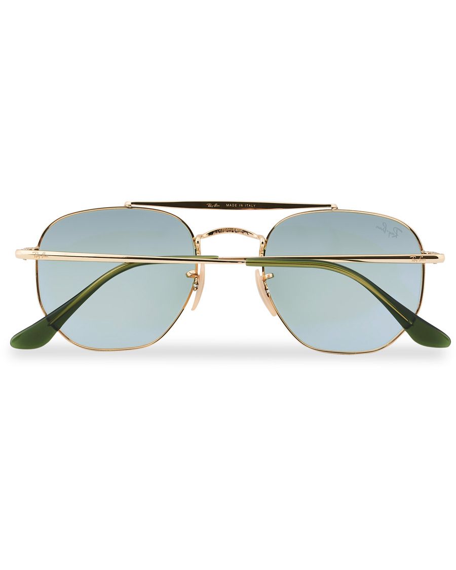 Herre | Ray-Ban 0RB3648 The Marshal Sunglasses Havana/Green Gradient | Ray-Ban | 0RB3648 The Marshal Sunglasses Havana/Green Gradient
