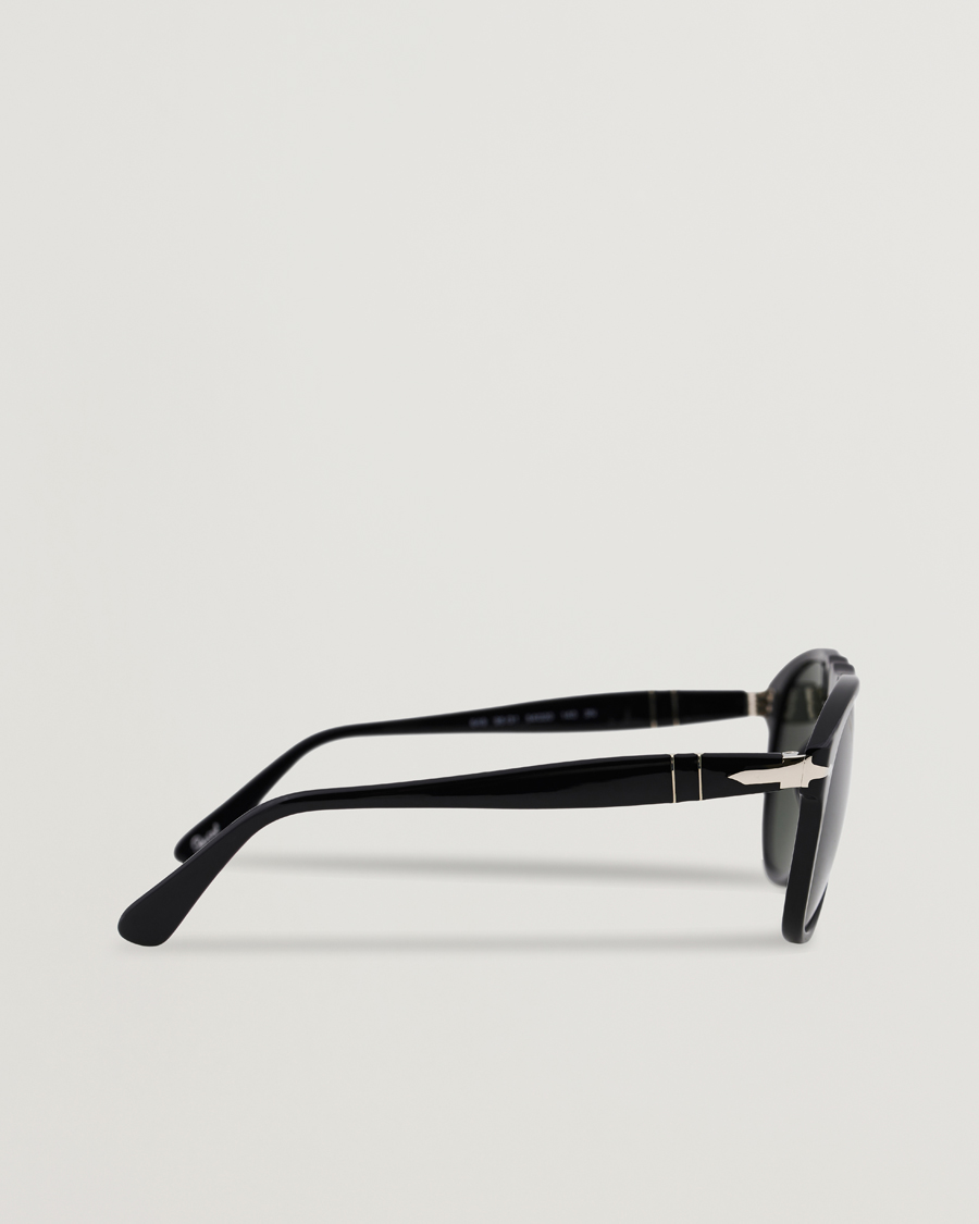 Herre | Solbriller | Persol | 0PO0649 Sunglasses Black/Crystal Green