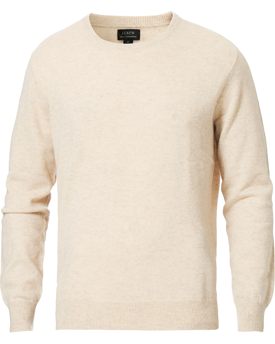 Herre | Trøjer | J.Crew | Cashmere Crew Neck Heather Natural