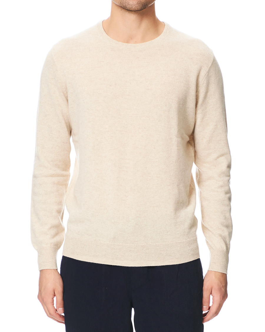 Herre | Trøjer | J.Crew | Cashmere Crew Neck Heather Natural