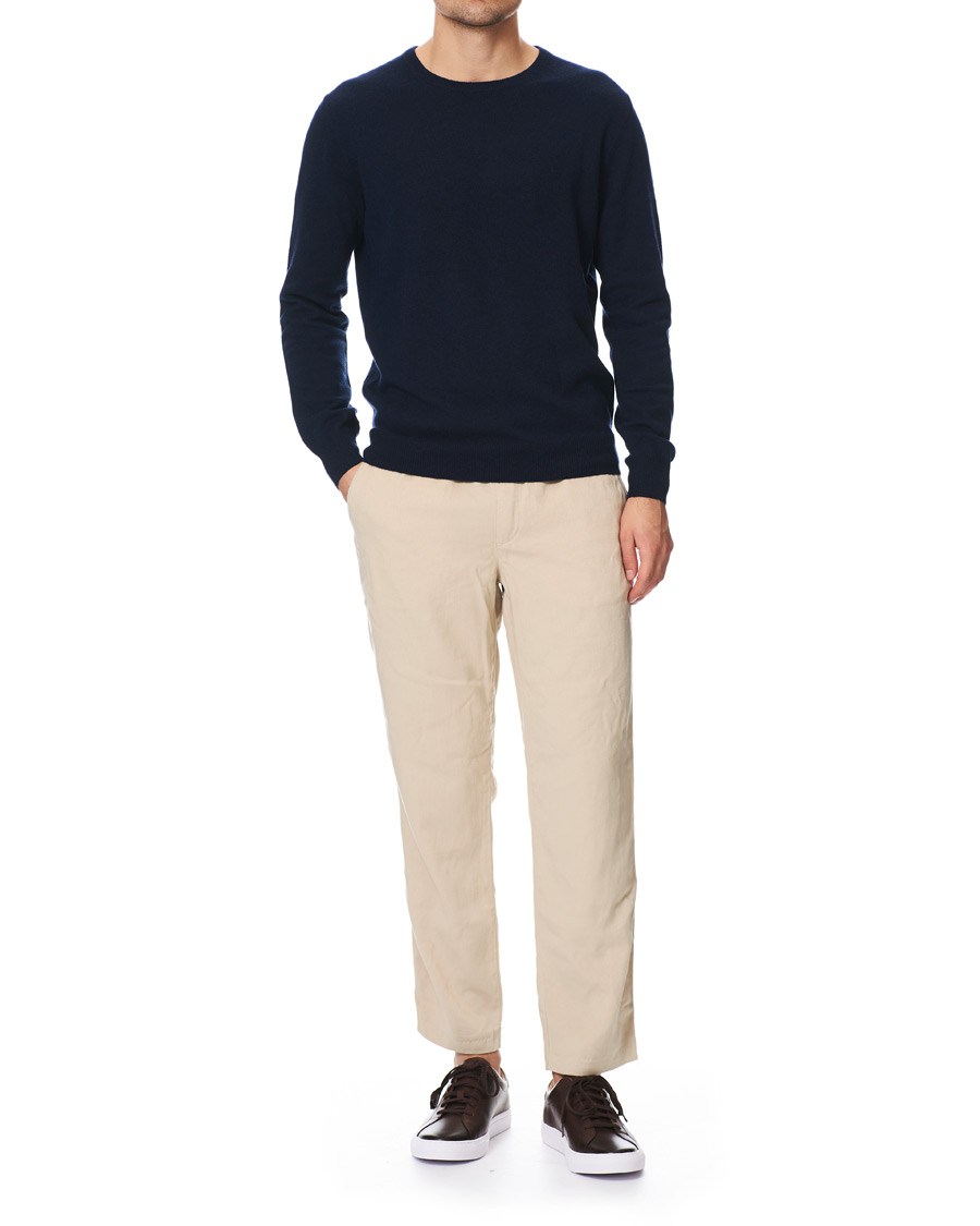 Herre | Trøjer | J.Crew | Cashmere Crew Neck Navy