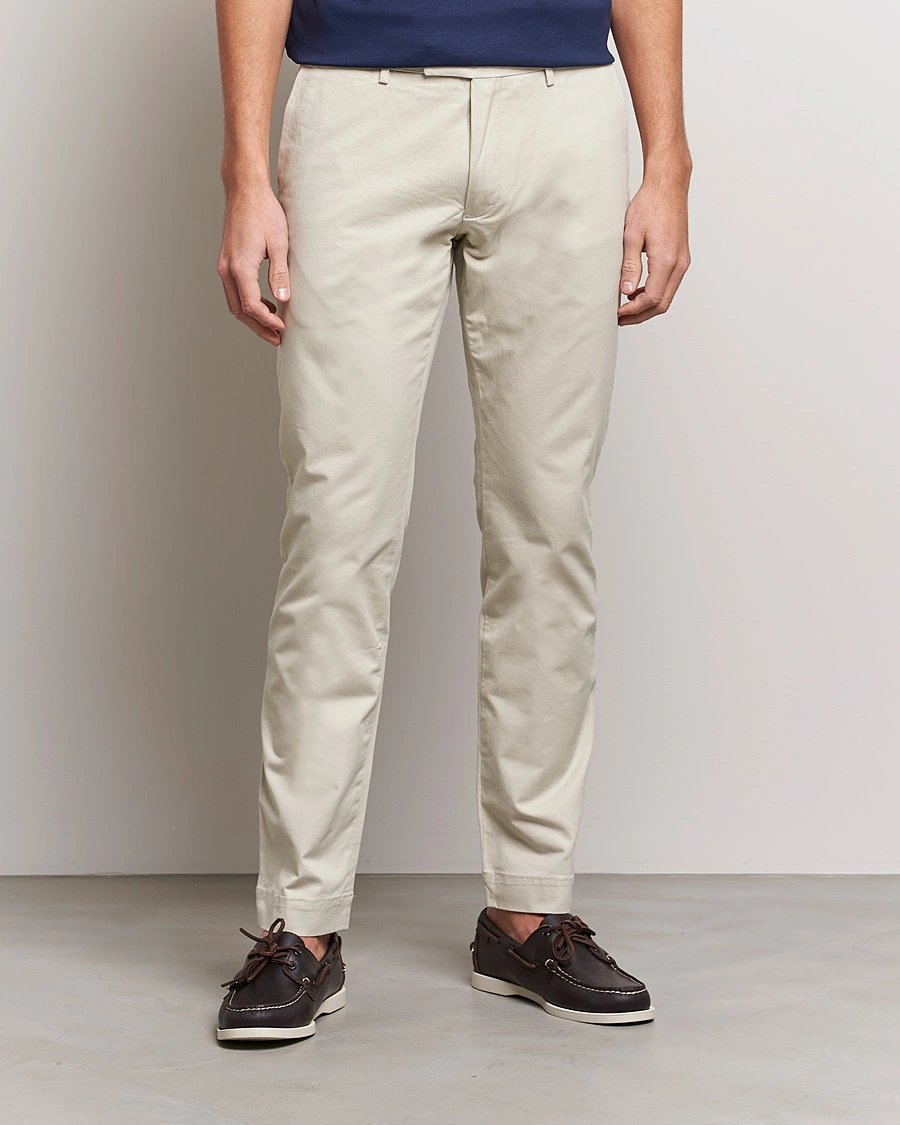 Herre | World of Ralph Lauren | Polo Ralph Lauren | Slim Fit Stretch Chinos Beige