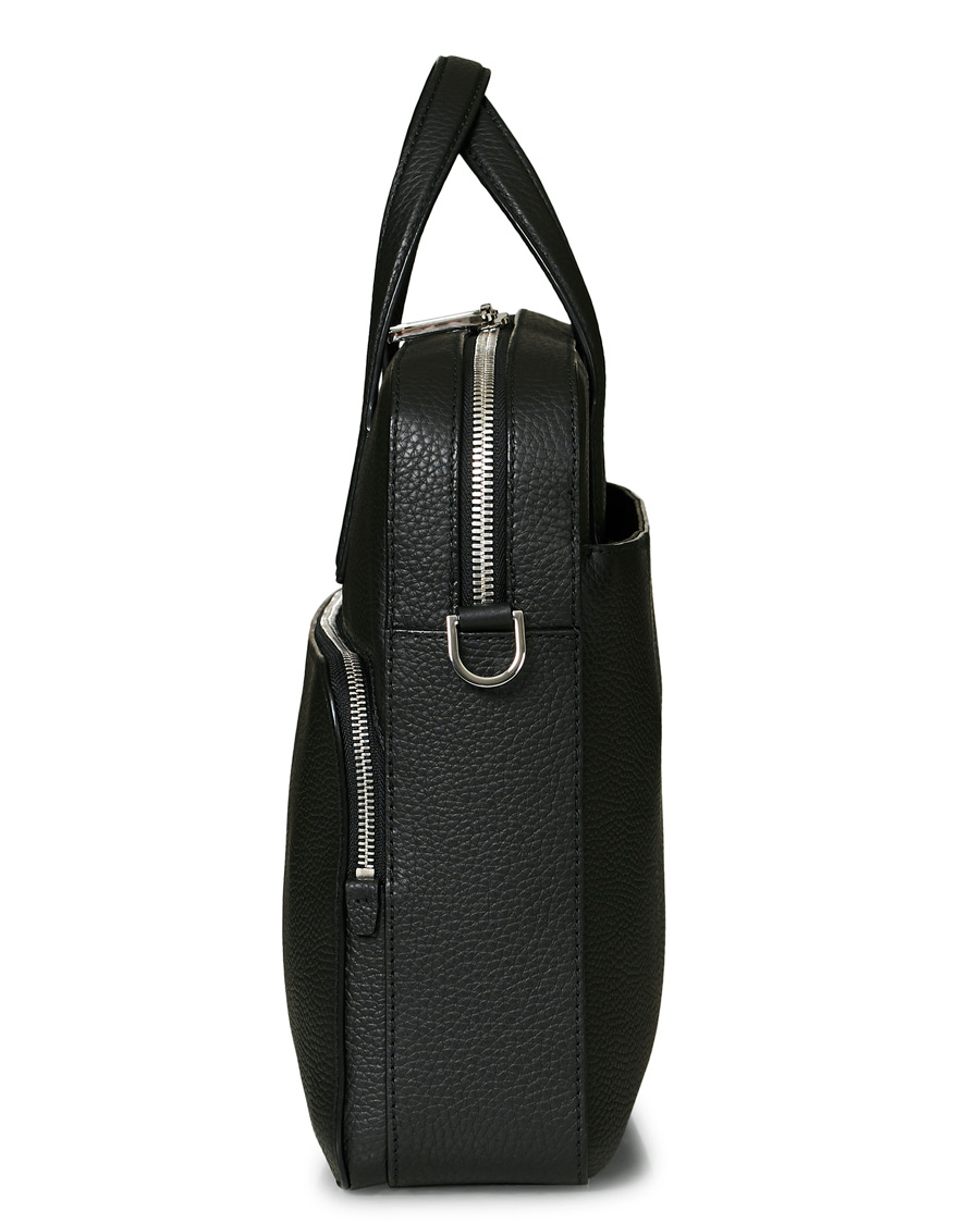Herre | BOSS Crosstown Computer Leather Bag Black | BOSS BLACK | BOSS Crosstown Computer Leather Bag Black