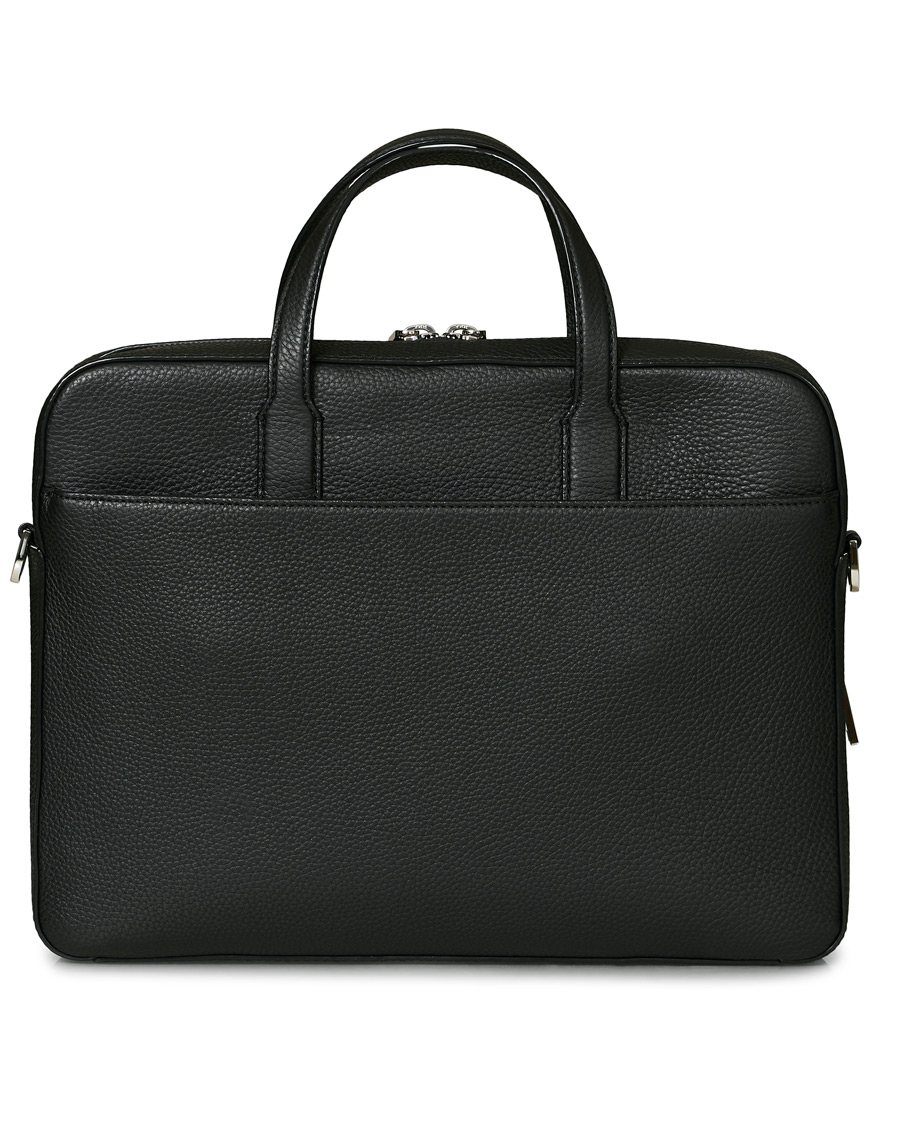 Herre | BOSS Crosstown Computer Leather Bag Black | BOSS BLACK | BOSS Crosstown Computer Leather Bag Black