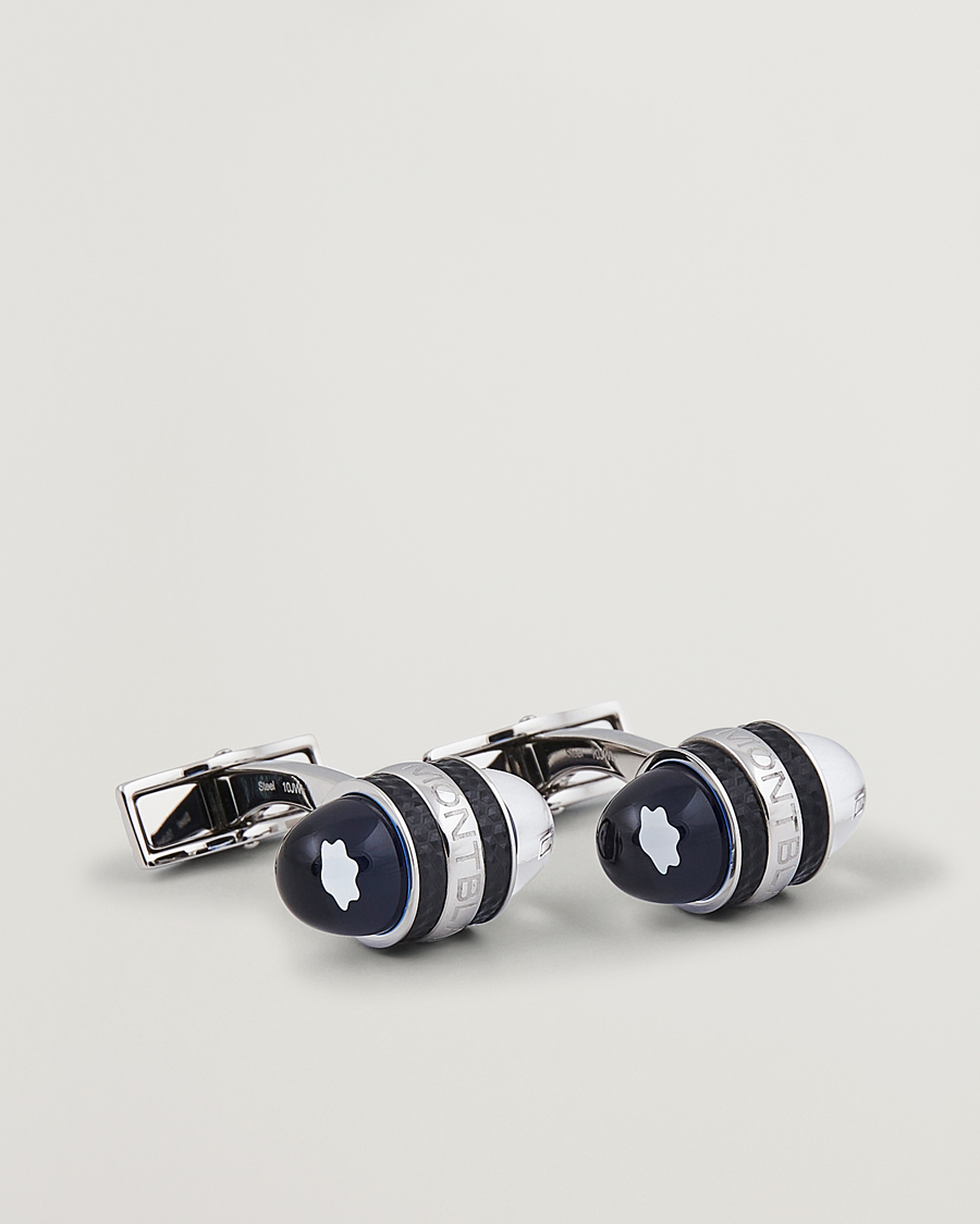 Herre | Manchetknapper | Montblanc | Steel Lacquer SAW Cufflinks