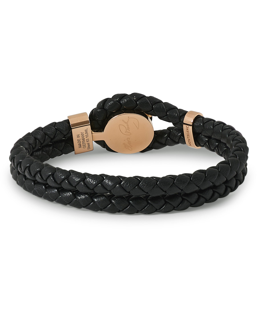 Herre | Montblanc Elvis Steel Leather Bracelet | Montblanc | Elvis Steel Leather Bracelet