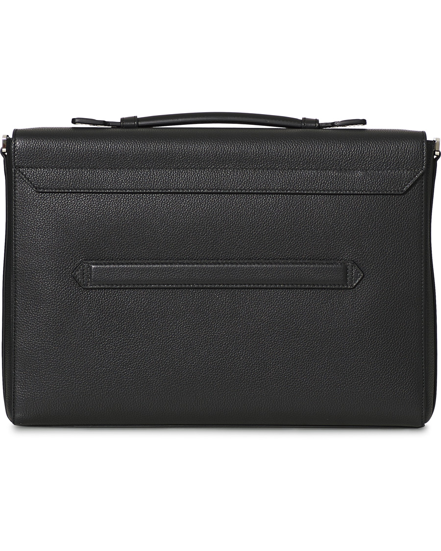 Herre | Montblanc MST Soft Grain Single Briefcase Black | Montblanc | MST Soft Grain Single Briefcase Black