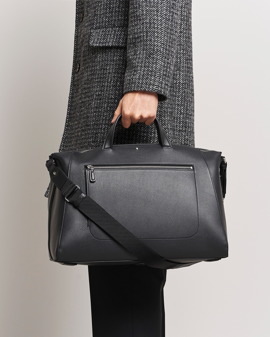 Herr | Accessoarer | Montblanc | MST Soft Grain Small Duffle Black