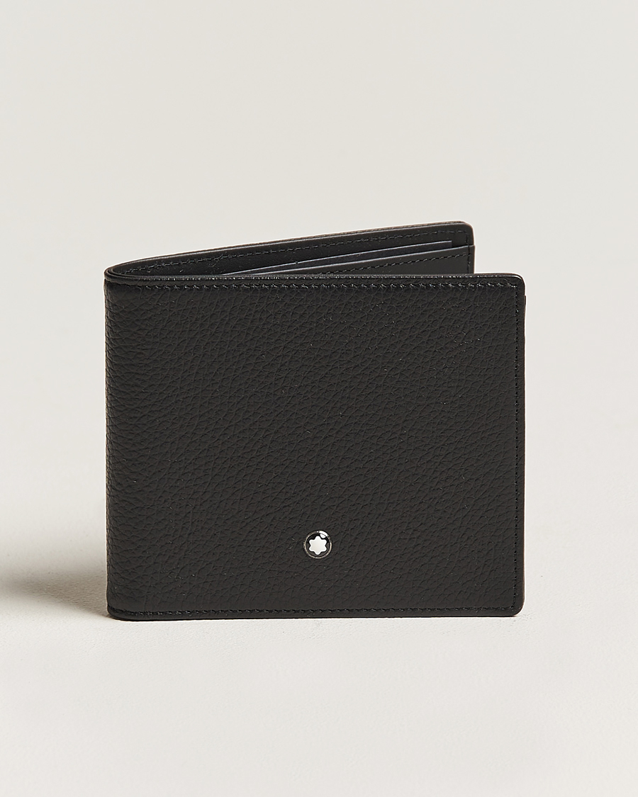Herre | Montblanc MST Soft Grain Wallet 6cc Black | Montblanc | MST Soft Grain Wallet 6cc Black