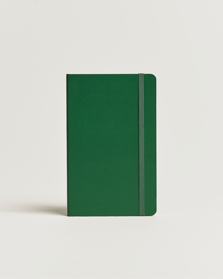 Herre | Notesbøger | Moleskine | Plain Hard Notebook Large Myrtle Green