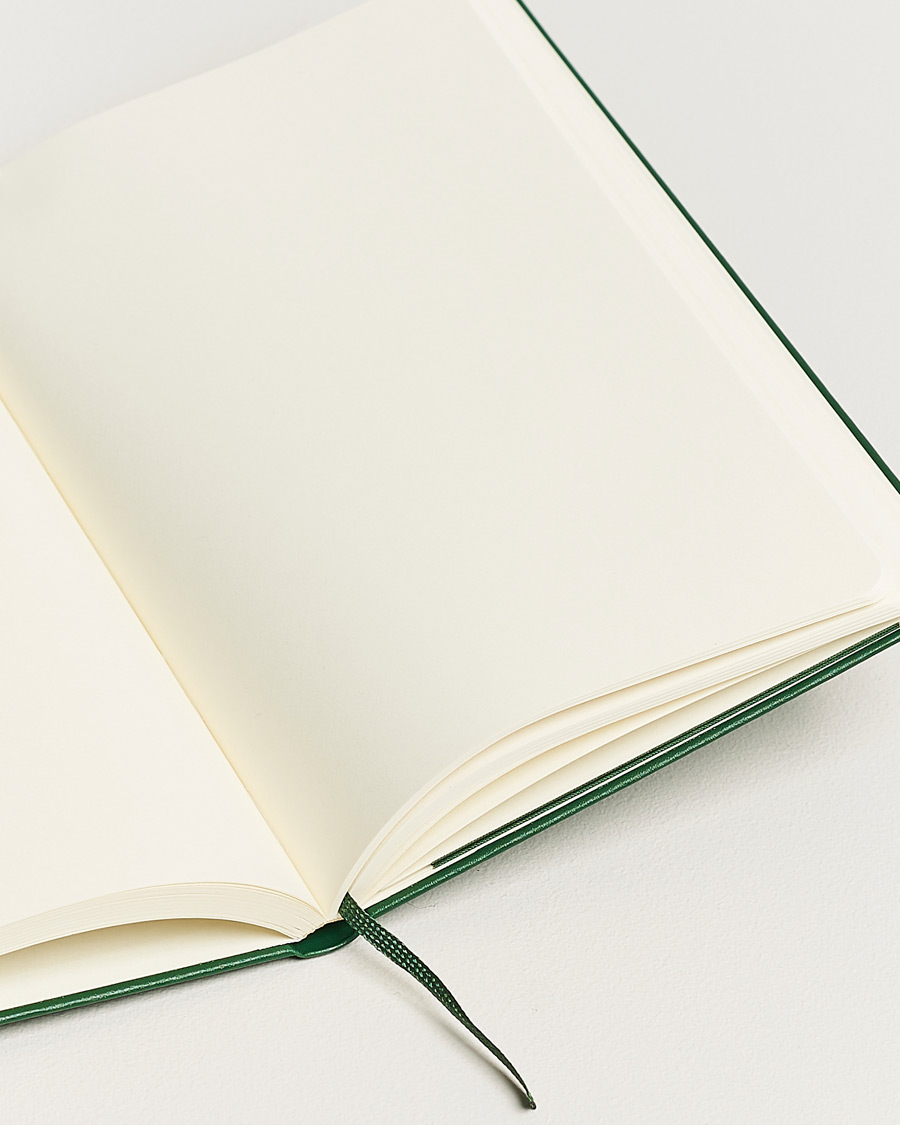 Herre | Moleskine Plain Hard Notebook Large Myrtle Green | Moleskine | Plain Hard Notebook Large Myrtle Green