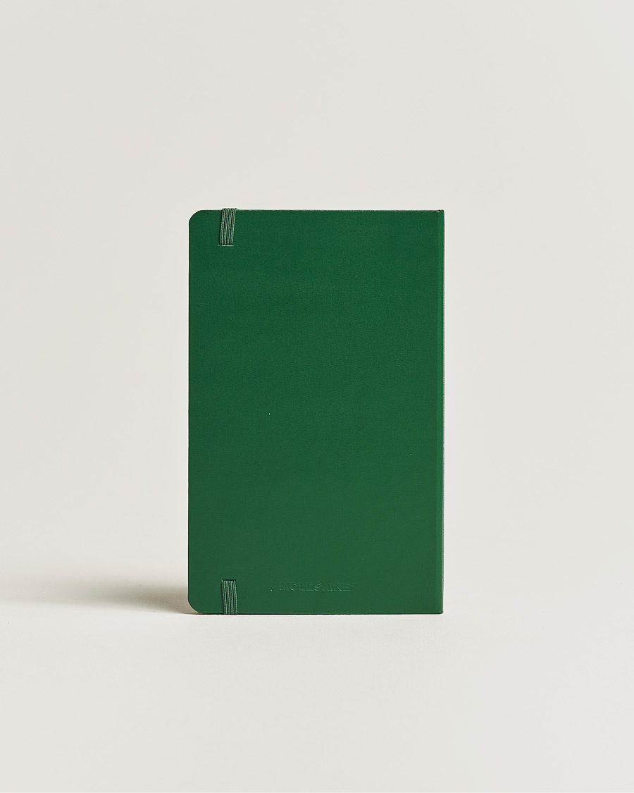 Herre | Moleskine Plain Hard Notebook Large Myrtle Green | Moleskine | Plain Hard Notebook Large Myrtle Green