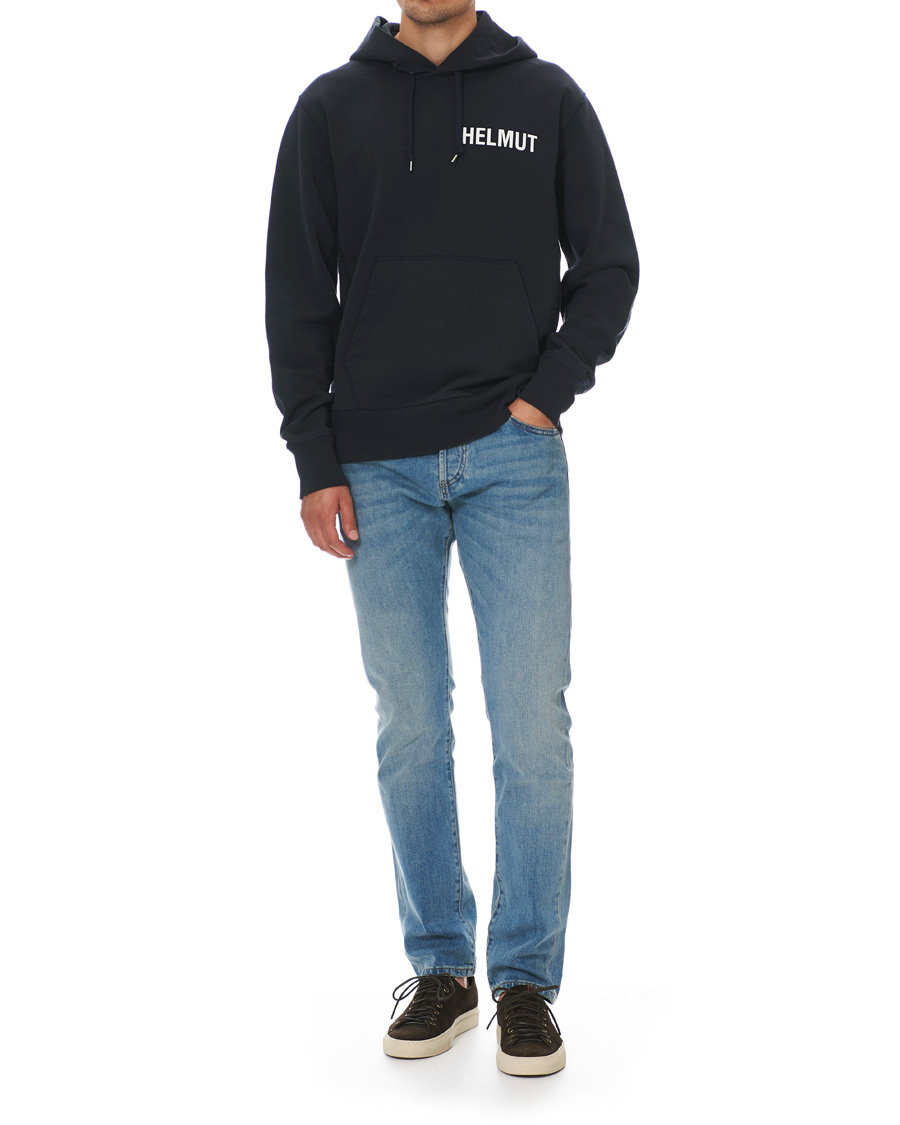Herre | Trøjer | Helmut Lang | Glow Standard Hoodie Navy