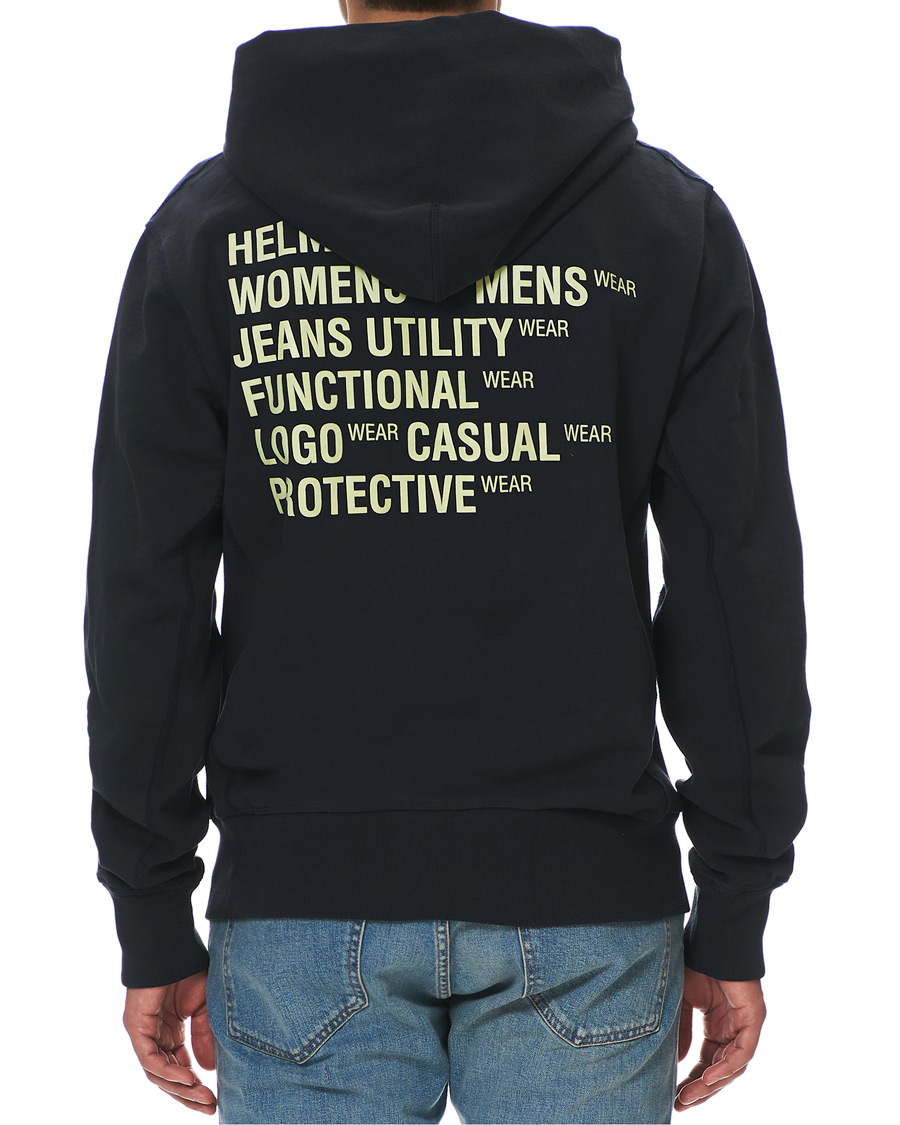 Herre | Trøjer | Helmut Lang | Glow Standard Hoodie Navy