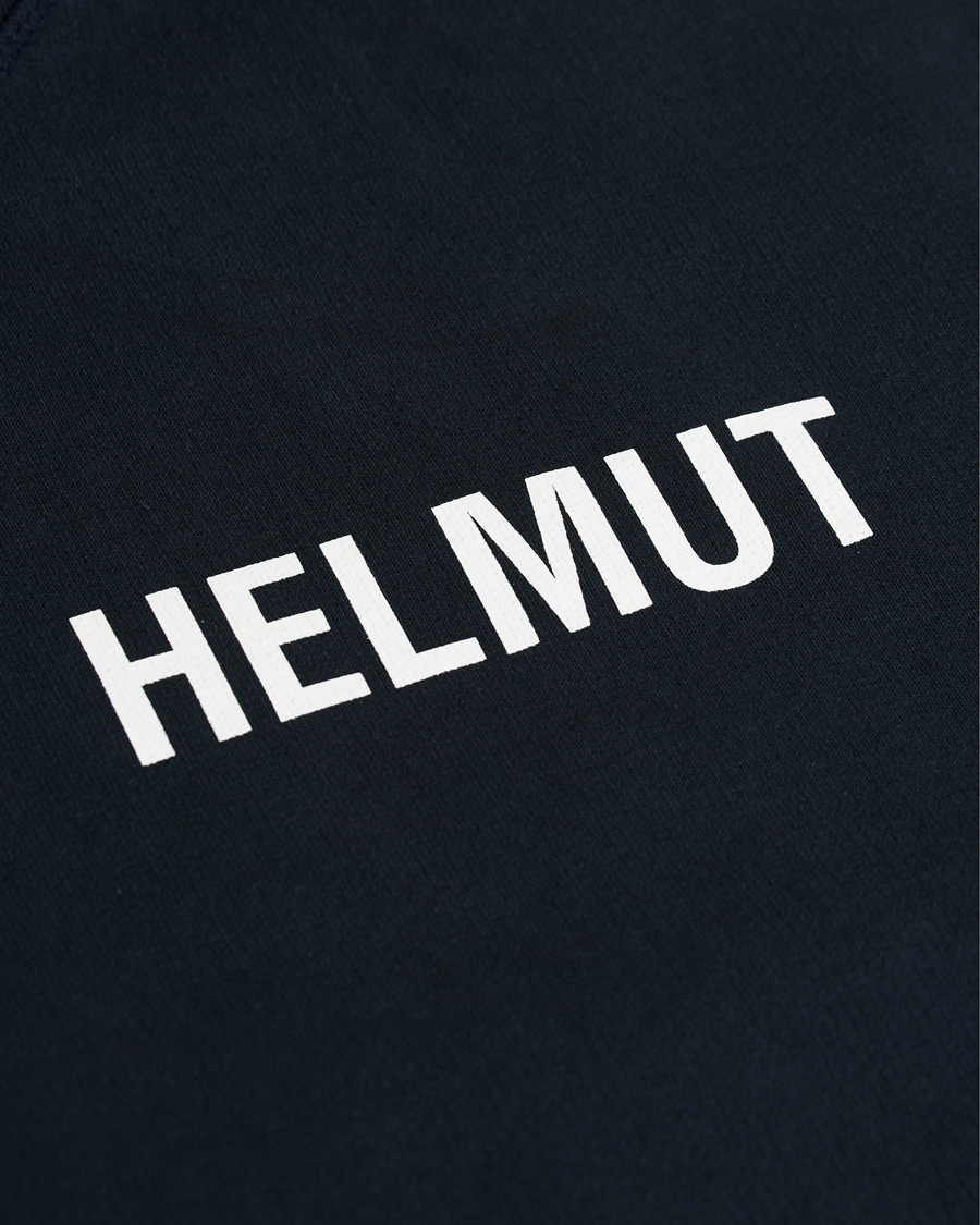 Herre | Trøjer | Helmut Lang | Glow Standard Hoodie Navy