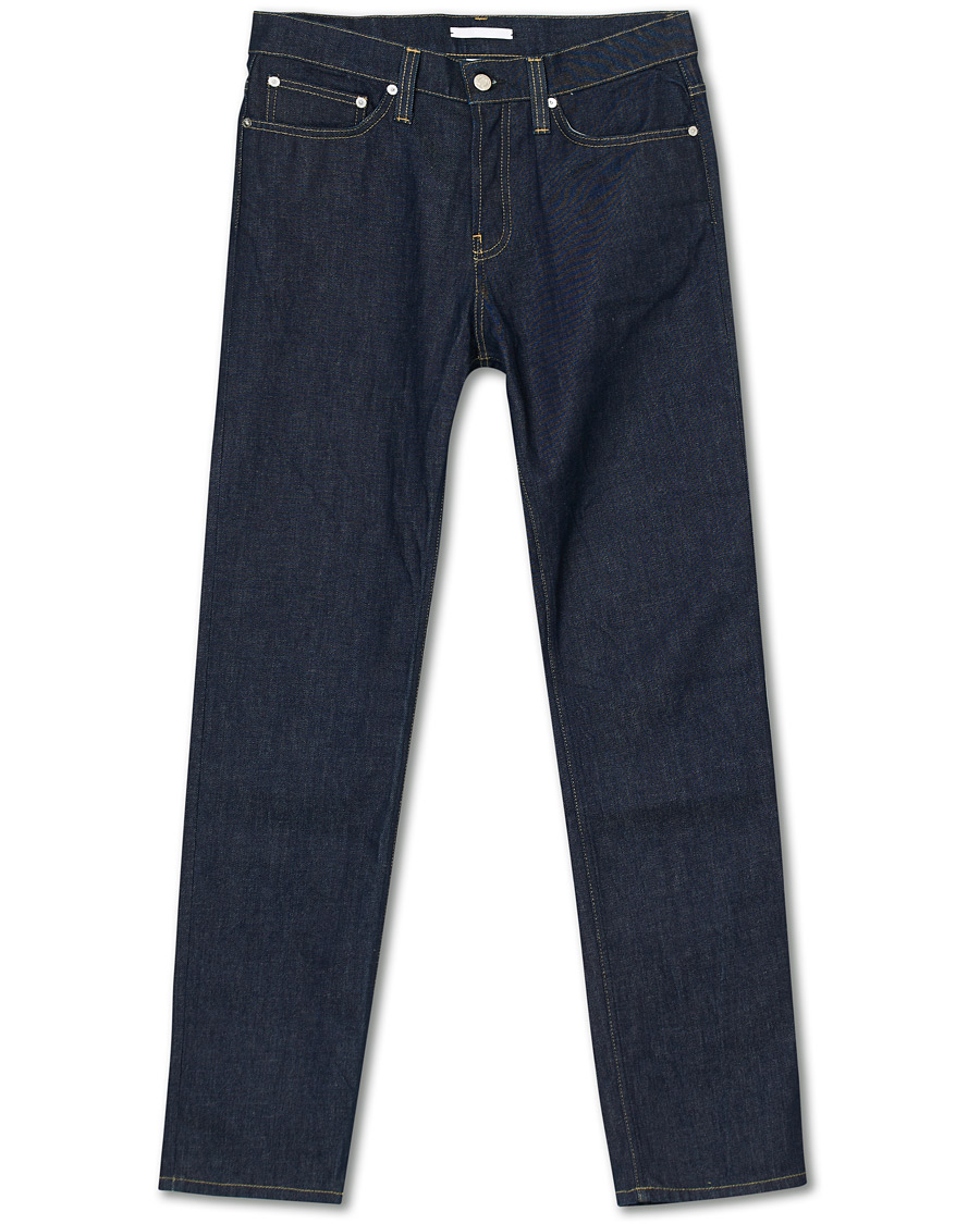 Herre | Jeans | Helmut Lang | Slim Straight Raw Jeans Indigo