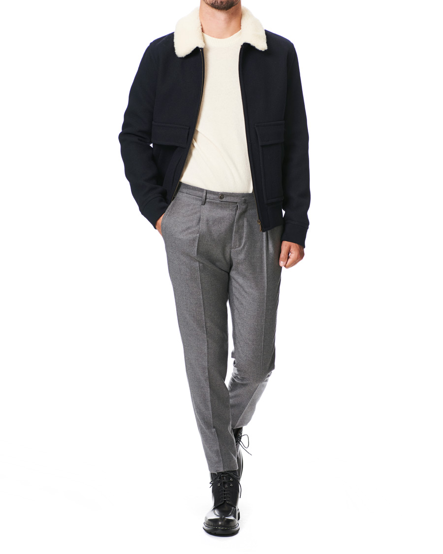 Herre | Jakker | A.P.C. | Bronze Blouson Jacket Navy
