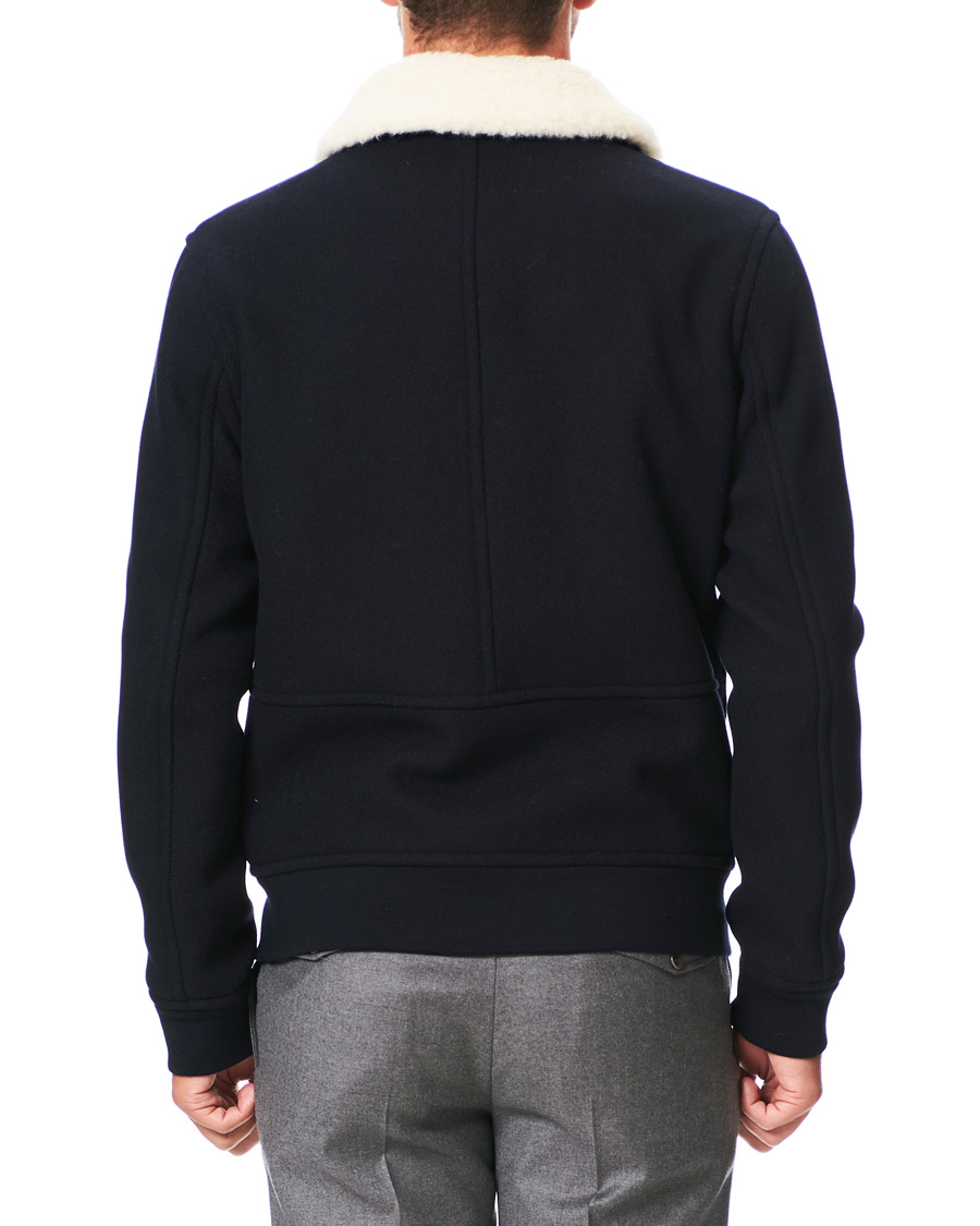Herre | Jakker | A.P.C. | Bronze Blouson Jacket Navy