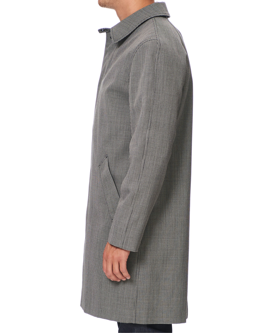 Herre | Jakker | A.P.C. | Houndstooth Mac Coat Light Grey
